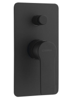 Sapho Pax falba süllyesztett 2-irányú zuhany csaptelep, matt