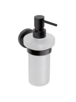 Bemeta Dark Szappanadagoló, fekete (104109010) XR101B - Fürd