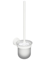 Bemeta White falra szerelhető WC kefe szett, fehér (10411301