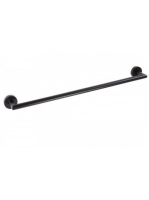 Bemeta Dark Törölközőtartó 505x55x65 mm fekete XR402B - Fürd