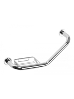 Sapho OMEGA hajlított kapaszkodó, szappantartóval, 40 cm 102