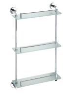 Sapho OMEGA tripla üvegpolc 104202132 - Fürdőszoba - Fürdősz