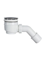 Styron zuhanytálca szifon 50 mm, króm STY-402-K - Fürdőszoba