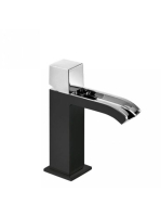 Tres Cuadro Exclusive mosdó csaptelep Cascade kiöntővel Króm