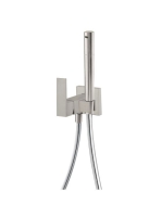 Tres Cuadro Exclusive falra szerelhető bidé zuhany csaptelep