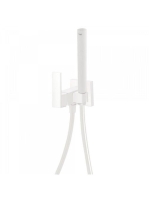 Tres Cuadro Exclusive falra szerelhető bidé zuhany csaptelep