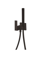 Tres Cuadro Exclusive falra szerelhető bidé zuhany csaptelep