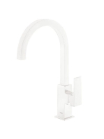 Tres Cuadro Exclusive magasított mosdó csaptelep Matt Fehér