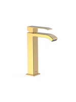 Tres Cuadro Exclusive mosdó csaptelep Cascade kiöntővel Polí