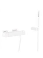 Tres Cuadro Exclusive termosztátos zuhany csaptelep Matt Feh