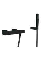 Tres Cuadro Exclusive termosztátos zuhany csaptelep Matt Fek