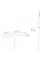 Tres Cuadro Exclusive kád csaptelep Cascade kifolyóval Matt