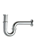 Tres Teleszkópos forgatható mosdószifon króm 134215024 - Für