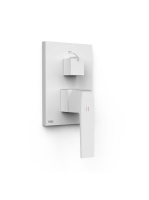 Tres Slim szögletes 2 irányú falba süllyesztett csaptelep be