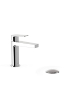 Tres Project mosdó csaptelep Click-Clack leeresztővel, króm