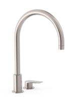 Tres Project magas mosdó csaptelep, rozsdamentes acél hatású