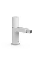 Tres Project bidé csaptelep, matt fehér 21112002BM - Fürdősz