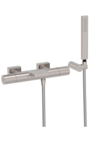 Tres Project termosztátos kádtöltő csaptelep Cascade kifolyó