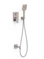 Tres Project falsík alatti zuhany csaptelep kádkifolyóval és