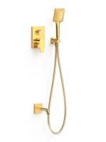 Tres Project falsík alatti zuhany csaptelep kádkifolyóval és