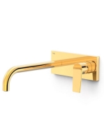 Tres Project egykaros fali mosdó csaptelep, Arany 21130012OR