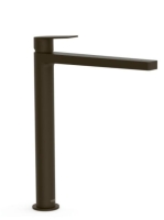 Tres Project magasított mosdó csaptelep, Fekete Bronz 211803