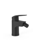 Tres Base Plus Egykaros bidé csaptelep, matt fekete 21612010