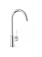 Tres Base Plus egykaros mosogató csaptelep, króm 21644010 -