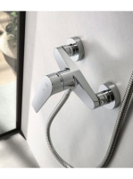 Tres Canigo Egykaros zuhanycsaptelep szettel, 3 funkciós kéz