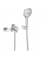 Tres Canigo Egykaros kádtöltő csaptelep szettel, 3 funkciós