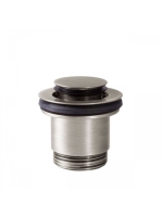 Tres click-clack mosdólefolyó Rozsdamentes Acél hatású 24284