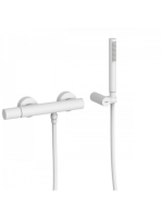 Tres Study Exclusive egykaros zuhany csaptelep, matt fehér 2