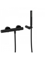 Tres Study Exclusive egykaros zuhany csaptelep, fekete 26116