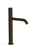 Tres Study Exclusive magasított mosdó csaptelep, Fekete Bron