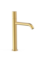 Tres Study Exclusive magasított mosdó csaptelep, matt arany