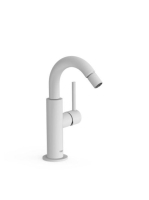 Tres Study Exclusive egykaros íves bidé csaptelep, matt fehé