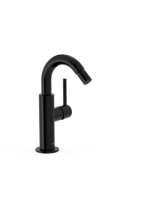 Tres Study Exclusive egykaros íves bidé csaptelep, fekete 26