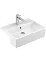 Villeroy & Boch Memento Elölről beépíthető mosdó 50x 42,5 cm