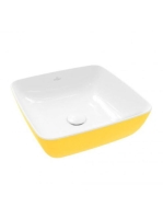 Villeroy & Boch Artis élénk sárga mosdótál 41x41 cm 417841BC