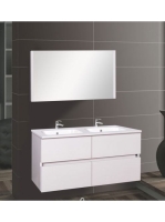 Wellis Elois White 120 4 fiókos mosdószekrény WB00314 - Fürd