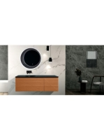 Wellis Tunis 135 mosdószekrény, világos dió WB00428 - Fürdős