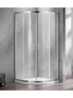 Wellis Caprera 2 tolóajtós 90x90 íves zuhanykabin WC00432 -