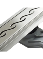 Wellis W-Drain Wavy 60 zuhanyfolyóka WE00080 - Fürdőszoba -