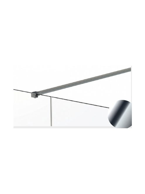 RIHO szögletes merevítő rúd zuhanyfalhoz 100 cm, króm 208971