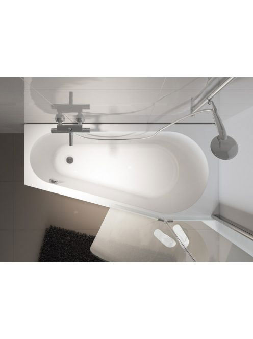 Riho Delta balos fürdőkád 150x80cm BB81 - Fürdőszoba - Kádak