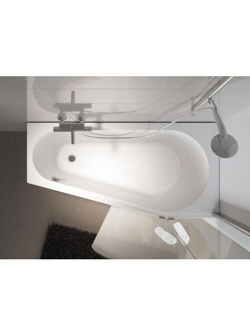 Riho Delta balos fürdőkád 160x80cm BB83 - Fürdőszoba - Kádak