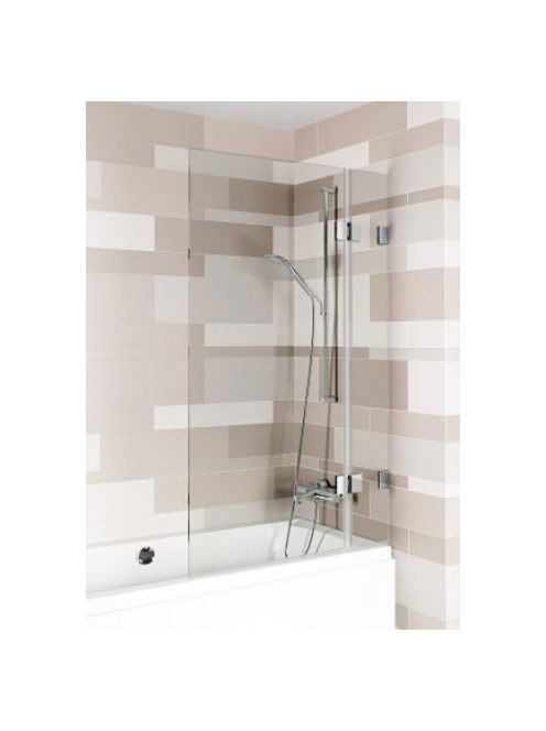 Riho Scandic NXT X109V kádparaván átlátszó üveg 95X150 cm fe