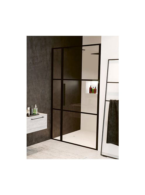 Riho Grid Nika GB104 Univerzális zuhanyajtó XL 110x200 átlát