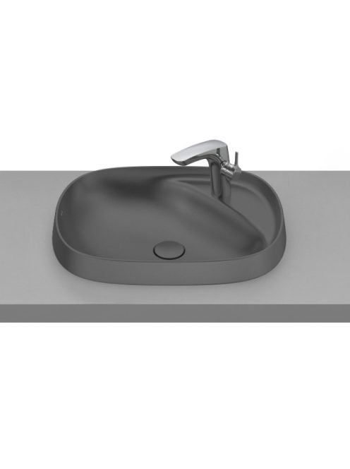 Roca Beyond Pultba építhető Fineceramic mosdó 58,5x45 beépít