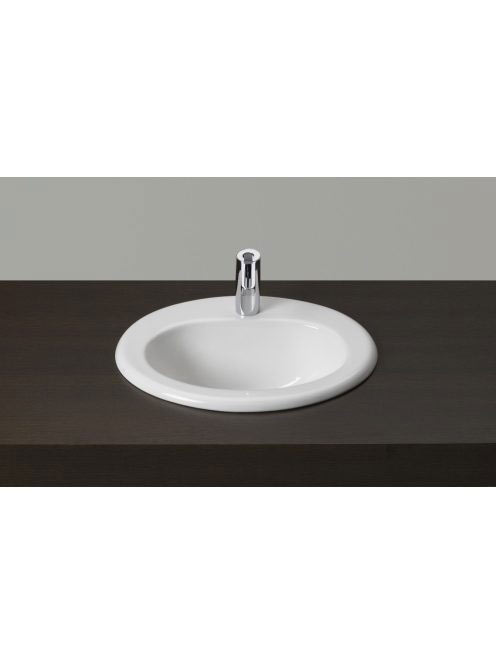 Roca Fedra Pultba építhető mosdó 54,2x45 cm, kétoldalt zomán